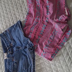 Lot of size 2 shorts